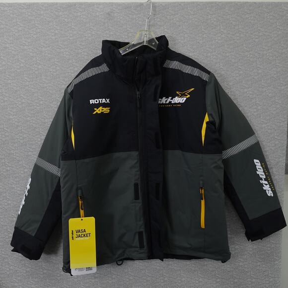 Ski-Doo Men's Vasa X Team Edition Snowmobile Jacket Black - XL - Picture 3 of 16